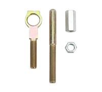 Master Cylinder Push Rod Kit Adjustable Manual Set Auto Parts Replacement for 1964 1973 Durable Metal Construction 5/8 Eyelet 7.5in Maximum Length