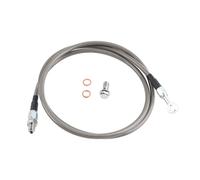 Master Cylinder to Slave Clutch Cable Kit for 1992-2000 1994-2001 Parts Silver