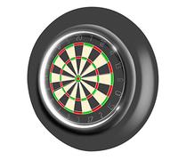 Master Darts Dartboard Protective Ring, Black, Dimensions: 69.5 x 7 cm
