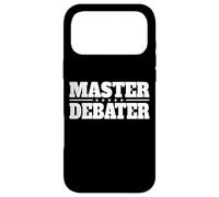 MASTER DEBATER DEBATING CHAMPION Case for iPhone 17 Pro Max