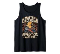 Master Electrician Apprentices Made Here Sparky Tank Top