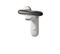 Master Flame Door Lever Lock, Child and Pet Safety Handle Protector (Grey) (Grey)