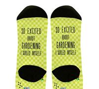 Master Gardener Gifts So Excited About Gardening I Soiled Myself Gardening Women Men Athletic Crew Sock Casual Warmer Sock Comfortable Hiking Socks For Climbing Sports Camping