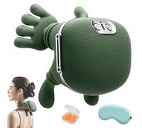 Master Hand Shoulder and Neck Massager Cervical Shiatsu Deep Tissue Massage with Heat, Portable Cordless Electric Neck Massager Pain Relief with Bionic Hand Grip for Home Office Travel