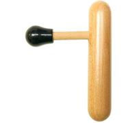 MASTER HEALTH PRODUCT Massage Wooden Thumb Saver for Trigger Point, Deep Tissue T Shape Press Bar Wood