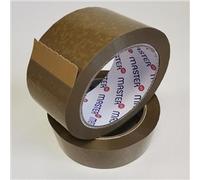 Master In Vinyl Packaging Tape Clear 48mm x 66M Pa ck 6
