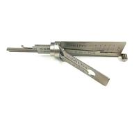 Master Key Decoder Lock Picking Tool, Stainless Steel Master Key Decoder Locksmith Tools, 2 in 1 Master Key Decoder Lock Picking Tools Door Lock Opener Can Open Any Lock (SS001)