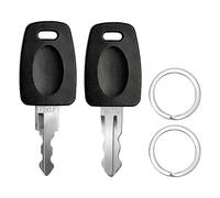 Master Keys Compatible with TSA 007+002, 2Pack Ancable TSA OO7+002 Master Luggage Keys Universal Locks Key Compatible with Luggage Suitcase Password Combination Lock Replacement Keys (Black)