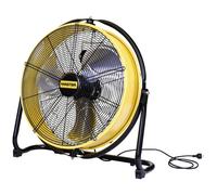 Master Klimatechnik DF-20P Floor Fan 98W-125W Ø700mm Yellow/Black