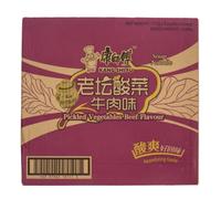 Master Kong Classic Single Pack - Pickled Vegetable Beef Noodles, 117g x 24 (Full Case)