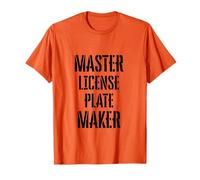 Master License Plate Maker Prisoner Inmate County Jail T-Shirt
