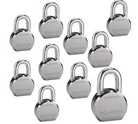 Master Lock - (10) High Security Pro Series Keyed Alike Padlocks w/20 Keys, 6230NKA-10 w/BumpStop Technology