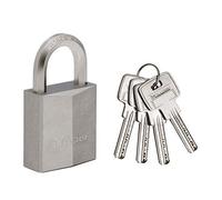 Master Lock 1145PEURD Marine Padlock with Key, Grey, 7,1 x 4 x 2,1 cm