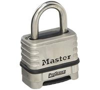 Master Lock Padlock 1174D Pro Series - Resettable 4-Digit Stainless Steel 57mm