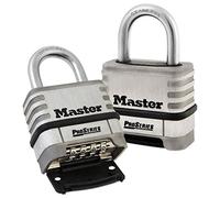 Master Lock 1174D Resettable Stainless Steel Combination Padlock