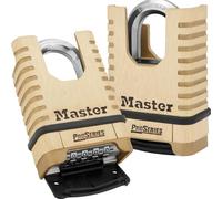 Master Lock, Brass, Padlock, ProSeries Set Your Own Combination Lock, 2-1/4 in. Wide, 1177D, 15.3 cm x 7.5 cm x 3.5 cm