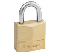 Master Lock 120EURQNOP Solid Brass 20Mm Padlock 3-Pin - Keyed Alike X 4