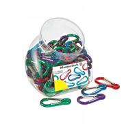 Masterlock 1270CARB M/Lock Mixed Colour Carabiner Bowl 100PCE