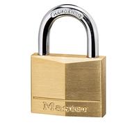Master Lock 140EURD Key Padlock with Brass Body, Gold, 6 x 4 x 1,3 cm