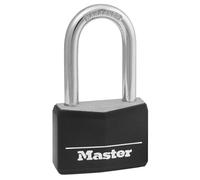Master Lock 141DLF Keyed Padlock, Black, 1 Pack