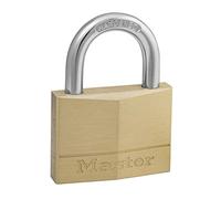 Master Lock 150EURD Key Padlock with Brass Body, Gold, 6.8 x 5 x 1.4 cm