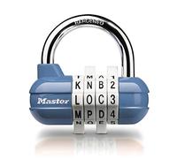 Master Lock 1534EURD Combination Padlock, Random Color, 5.9 x 6.4 x 2.6 cm