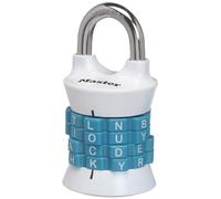 Master Lock 1535DWD Locker Lock Set Your Own Word Combination Padlock