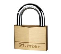 Master Lock 160EURD Solid Brass 60Mm Padlock 5-Pin