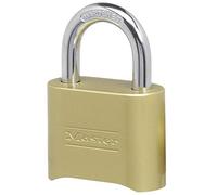 Master Lock 175 Combination Lock, Brass, 1 Inch