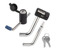 Master Lock 2848DAT Key Alike Set with Receiver and Coupler Latch Locks, 2-Piece Set