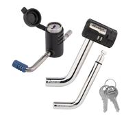 Master Lock 2848DAT Key Alike Set with Receiver and Coupler Latch Locks, 2-Piece Set