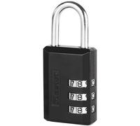 Master Lock 30mm Zinc Combination Padlock with Black Vinyl Cover