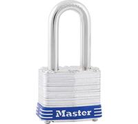 Master Lock 3DLF Padlock with Key, Steel, 1 Pack