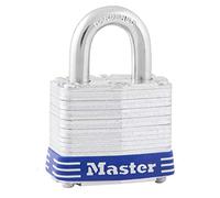 Master Lock Laminated Steel 38mm Padlock 4-Pin MLK3