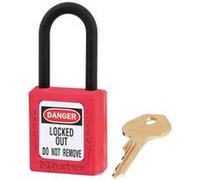 MASTER LOCK 406RED NON CONDUCTIVE LOCKOUT PADLOCK RED