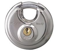 Master Lock 40Dat Discus Padlock, 2-3/4-Inch, Stainless Steel