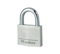 Master Lock Key Padlock 9140EURD - Aluminium, Grey, 40 mm
