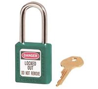 Master Lock 410TEAL Teal 410 Zenex Safety Padlock with Short Body 1/4