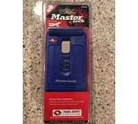 Master Lock 4682DBLR TSA-Accepted Locking Luggage Strap, 78-Inches (Blue) by Master Lock