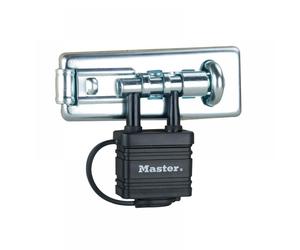 Master Lock 471EURD Bolt Hasp With Integrated Lock 110Mm