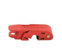 Master Lock 493B Grip Tight™ Circuit Breaker Lockout for Electrical Lockout on Standard Single and Double Toggles, 13 x 7 x 3 cm