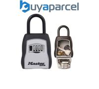 Master Lock 5400E Portable Shackled Combination Key Lock Box (Up To 3 Keys) MLK