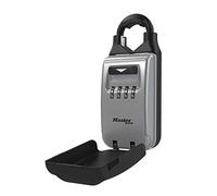 Master Lock 5420EC Set Your Own Combination Portable Lock Box with Adjustable Shackle, Black, 6 Key Capacity