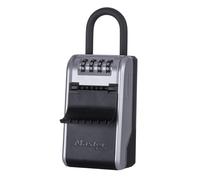 Master Lock 5480EURD Key Safe with New Innovative Design, Shackle, Large Capacity, High Security, Grey, Extra Large