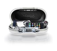 Master Lock 5900D Set Your Own Combination Portable Safe, 9-17/32 in. Wide, White