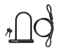 Master Lock 6.5" U Lock with Looped End Cable
