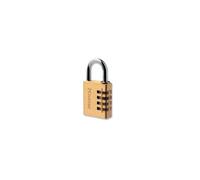 MASTER LOCK - 604EURD - BRASS RESETTABLE COMBINATION PADLOCKS, 40MM