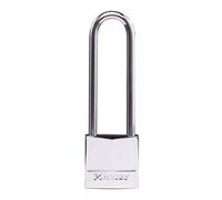 Master Lock 639EURDLJ Marine Padlocks with Key and Long Shackle, Silver, CM,9,7 cm x 3 cm x 1,2 cm