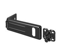 Master Lock 704EURDBLK Wrought Steel Hasp Matt Black 115Mm