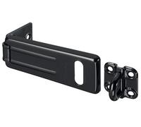 Master Lock 704Eurdblk Wrought Steel Hasp Matt Black 115mm Mlk704Blk